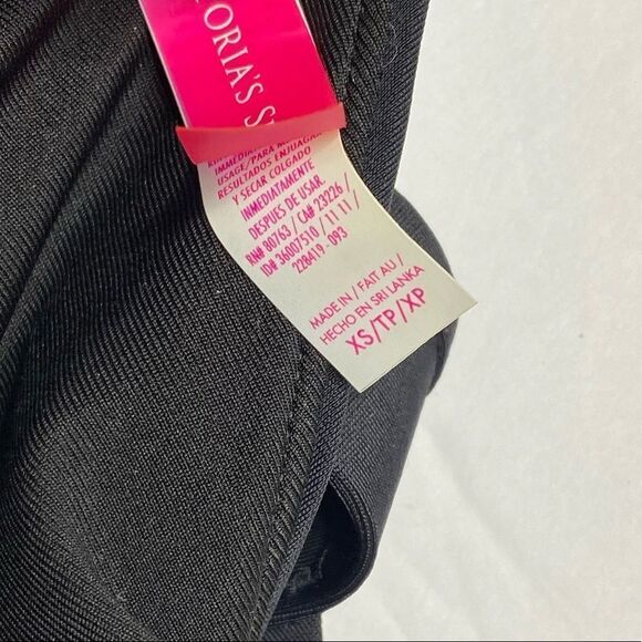 Victoria's Secret Triangle Bikini Top Black - Picture 4 of 5